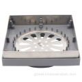 Corner Floor Drain 130mm Stainless Steel floor drain cover Manufactory